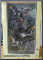 Nestlings grey from Beasts of the Mesozoic - Raptor Series manufactured by Creative Beast Studio [Front]