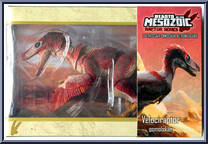 Velociraptor osmolskae (Red) from Beasts of the Mesozoic - Raptor Series manufactured by Creative Beast Studio [Front]