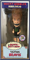 Beavis (Comic-Con Sucks) (Talking) from Beavis and Butt-Head - Wacky Wobblers manufactured by Funko [Front]