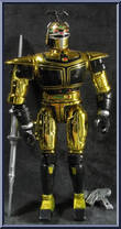 Chromium Gold Beetleborg Action Figure