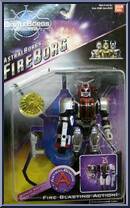 FireBorg from Beetleborgs Metallix - AstralBorgs manufactured by Bandai [Front]