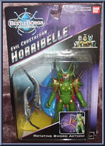 Horribelle from Beetleborgs Metallix - Evil Crustaceans manufactured by Bandai [Front]