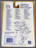 Wart Nose from Belly Buttons - Basic Series manufactured by Hasbro [Back]