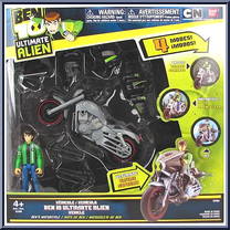 Ben's Motorcycle from Ben 10 - Vehicles manufactured by Bandai [Front]