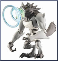 Benwolf from Ben 10 - Series 2 - Battle Versions manufactured by Bandai [Loose]