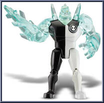 Diamondhead from Ben 10 - Series 2 - Battle Versions manufactured by Bandai [Loose]