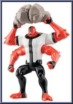 Four Arms from Ben 10 - Series 2 - Battle Versions manufactured by Bandai [Loose]