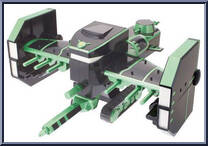 Galvanic Gunship from Ben 10 - Vehicles manufactured by Bandai [Loose]