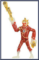 Heatblast from Ben 10 - Series 2 - Battle Versions manufactured by Bandai [Loose]