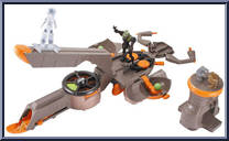 Vilgax Battle Ship from Ben 10 - Vehicles manufactured by Bandai [Loose]