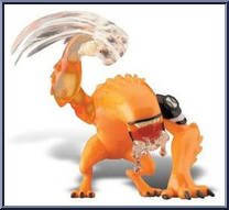 Wildmutt from Ben 10 - Series 2 - Battle Versions manufactured by Bandai [Loose]