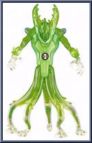 Wildvine from Ben 10 - Series 2 - Battle Versions manufactured by Bandai [Loose]