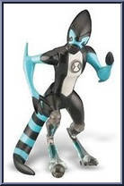 XLR8 from Ben 10 - Series 2 - Battle Versions manufactured by Bandai [Loose]
