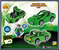 Kevin's Car Construction Set from Ben 10 - Basic Series manufactured by Cobi [Back]