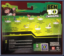 Armodrillo & Ampfibian from Ben 10 Omniverse - 2-Packs manufactured by Bandai [Back]