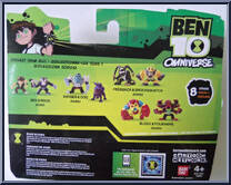 Bloxx & Fourarms from Ben 10 Omniverse - 2-Packs manufactured by Bandai [Back]
