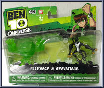 Feedback & Gravattack from Ben 10 Omniverse - 2-Packs manufactured by Bandai [Front]