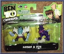 Khyber & Dog from Ben 10 Omniverse - 2-Packs manufactured by Bandai [Front]