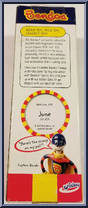 June (Golfer) from Bendos - Basic Series manufactured by Kid Galaxy [Back]