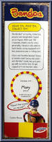 Mary (Bride) from Bendos - Basic Series manufactured by Kid Galaxy [Back]