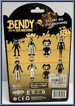 Bendy (Yellow) from Bendy and the Ink Machine - Series 2 manufactured by PhatMojo [Back]