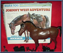 Buckskin (Bay) from Best of the West - Johnny West Adventure - Accessories manufactured by Marx [Loose]