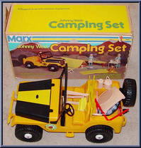 Camping Set (Jeep, Tent, Acc) Action Figure
