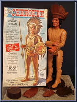 Chief Cherokee (Carmel, 1st Gen) from Best of the West - Johnny West manufactured by Marx [Loose]