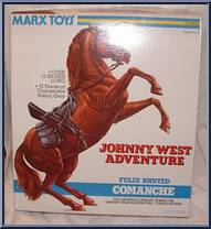 Comanche (Bay) from Best of the West - Johnny West Adventure - Accessories manufactured by Marx [Front]