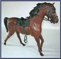 Comanche (Bay) from Best of the West - Johnny West Adventure - Accessories manufactured by Marx [Loose]