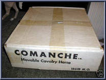 Comanche (Bay or Palomino) from Best of the West - Johnny West - Accessories manufactured by Marx [Front]