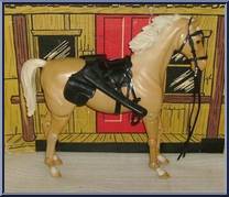 Comanche (Palomino) from Best of the West - Johnny West Adventure - Accessories manufactured by Marx [Loose]