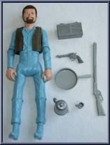Dangerous Dan (Flocked Maddox, Lght Blue) (Canada) from Best of the West - Int'l Character Exclusives manufactured by Marx [Loose]