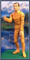 Daniel Boone from Best of the West - Johnny West manufactured by Marx [Loose]