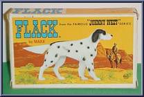 Dog: Flack from Best of the West - Johnny West - Accessories manufactured by Marx [Front]