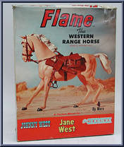 Flame (Palomino) from Best of the West - Johnny West - Accessories manufactured by Marx [Front]