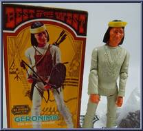 Geronimo (Cream) from Best of the West - Best of the West manufactured by Marx [Loose]