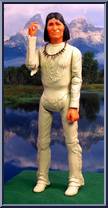 Geronimo (Cream) from Best of the West - Best of the West manufactured by Marx [Loose]
