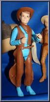 Jaime West (Blue) from Best of the West - Johnny West Adventure manufactured by Marx [Loose]