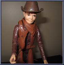 Jaime West (Dark Brown) from Best of the West - Johnny West Adventure manufactured by Marx [Loose]