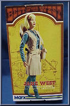 Jane West (Turquoise) from Best of the West - Int'l Canada Variations manufactured by Marx [Front]
