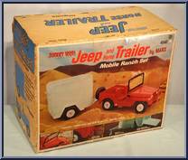 Jeep & Trailer Set from Best of the West - Johnny West - Accessories manufactured by Marx [Front]
