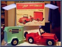 Jeep & Trailer Set Action Figure