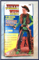 Johnny West (Bright Green) from Best of the West - Int'l Canada Variations manufactured by Marx [Front]