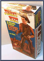 Johnny West (Dark Carmel) from Best of the West - Int'l Canada Variations manufactured by Marx [Front]