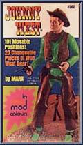 Johnny West (Dark Green) from Best of the West - Int'l Canada Variations manufactured by Marx [Front]