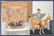 Johnny West (Quick Draw) & Thunderbolt Action Figure