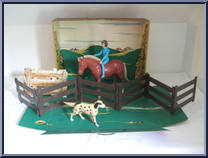 Johnny West Ranch Box Set from Best of the West - Playset Combos manufactured by Marx [Loose]