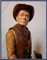 Johnny West & Thunderbolt (Bay & Palomino) from Best of the West - Best of the West - Combos manufactured by Marx [Loose]