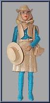 Josie West (Turquoise) from Best of the West - Best of the West manufactured by Marx [SiggyBoy's Collection]